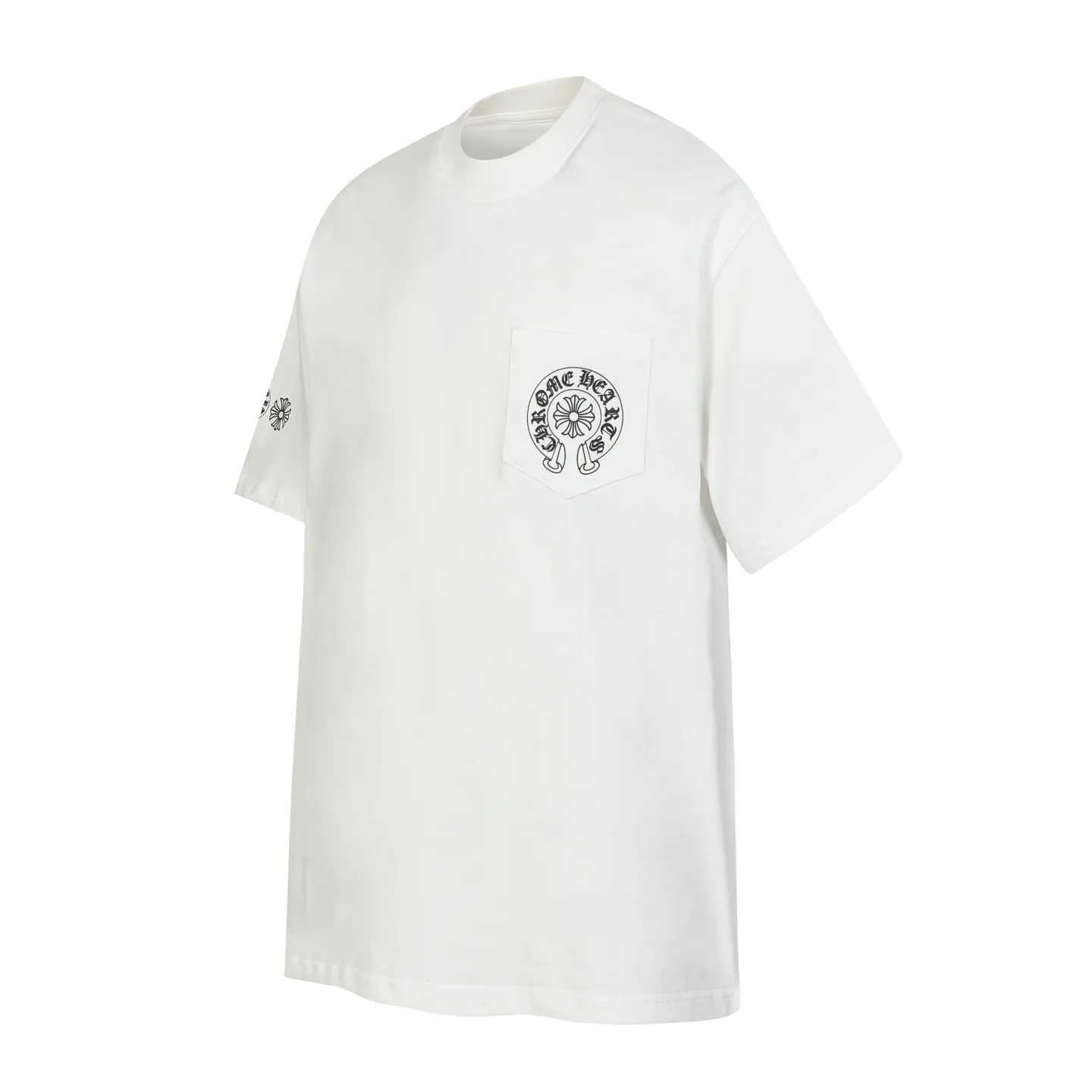 P160 Chrome Hearts CH Chrome Hearts Colorful Horseshoe Sanskrit Letter Printed Short Sleeve T-shirt Uses direct injection imported machine printing Hardware and accessories are milled and customized Correct configuration Black 2025 Chrome Hearts authentic packaging 260 grams of custom-dyed double yarn cotton Large version Loose and stylish Differentiated from low version slim and long version The upper body stretches the hips 100% commitment: top quality Not fast food The highest version on the market Top quality - different from the ordinary versions on the market If you care about quality, you should also respect the price. Absolutely 0 after-sales service and 0 return rate so far. It’s hard not to love the style - 260g double yarn cotton custom dyed fabric - Correct high-density main mark, washed tag, hand-sewn